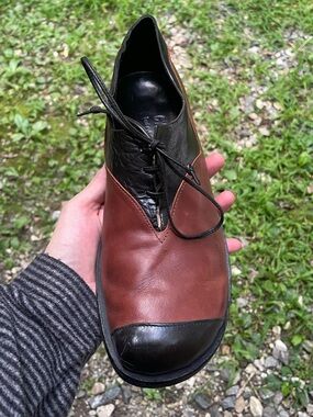 Cydwoq Vintage Two Tone Oxford Shoes Size 39